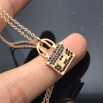 [Elara jewelsry ]HM NECKLACE ARElaraL BLACK DIAMOND