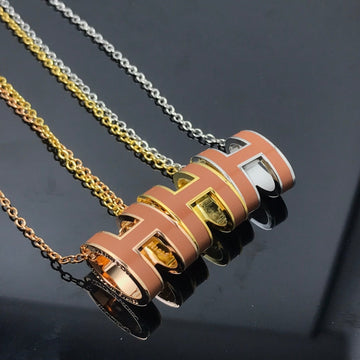 [Elara jewelsry ]H NECKLACE BROWN