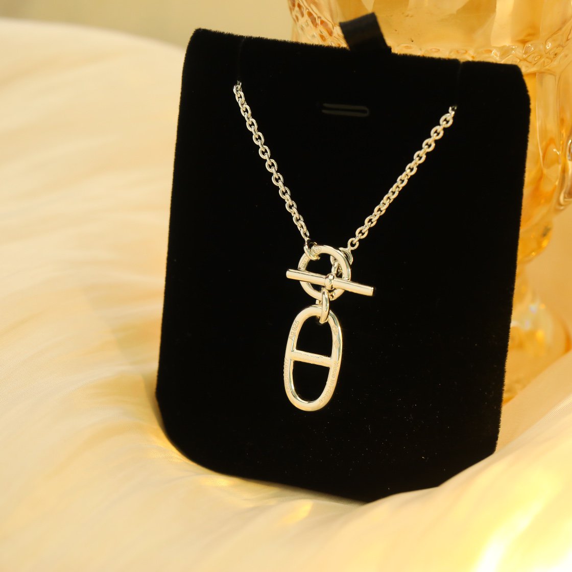 [Elara jewelsry ]HM CHAINE D'ANCRE PENDANT NECKLACE STERLING SILVER