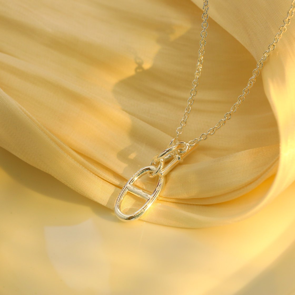 [Elara jewelsry ]HM CHAINE D'ANCRE PENDANT NECKLACE STERLING SILVER