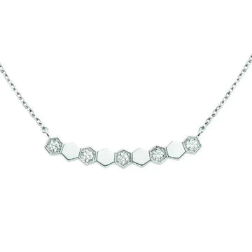 [Elara jewelsry ]BEE LOVE NECKLACE DIAMOND