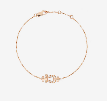 [Elara jewelsry ]FORCE 10 FULL DIAMOND BUCKLE CHAIN LINK MINI MODEL
