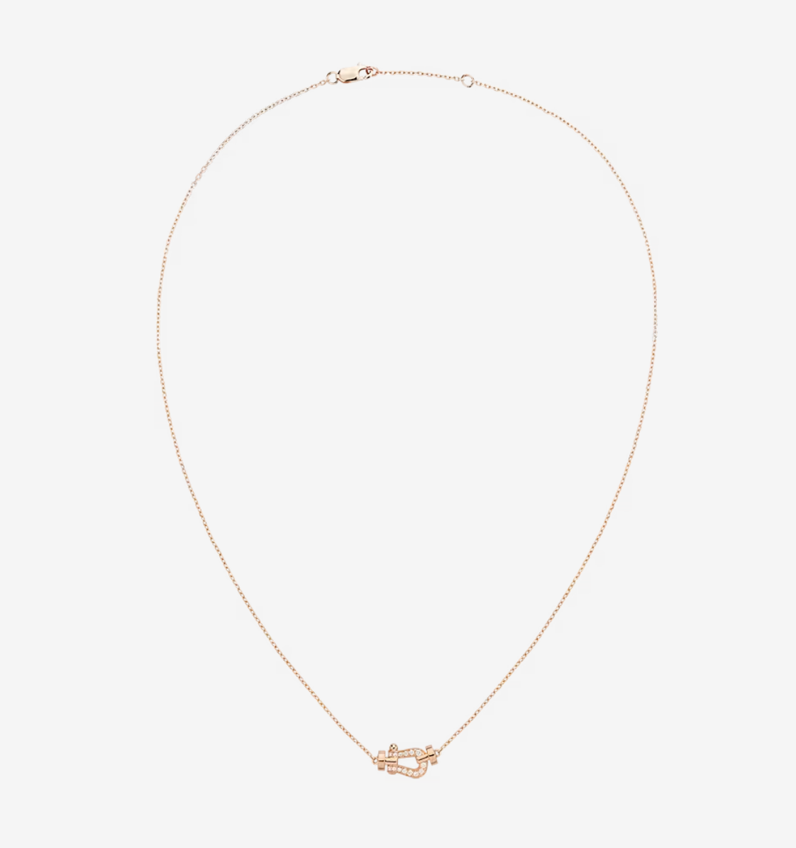 [Elara jewelsry ]FORCE 10 DIAMOND PINK GOLD NECKLACE MINI MODEL