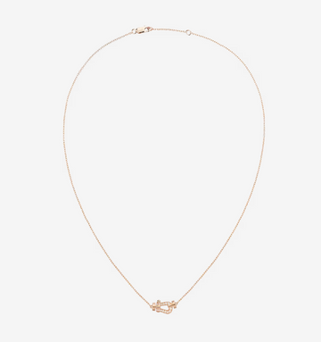 [Elara jewelsry ]FORCE 10 DIAMOND PINK GOLD NECKLACE MINI MODEL