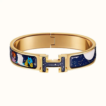 [Elara jewelsry ]H STAR AND MOON BRACELET 12MM
