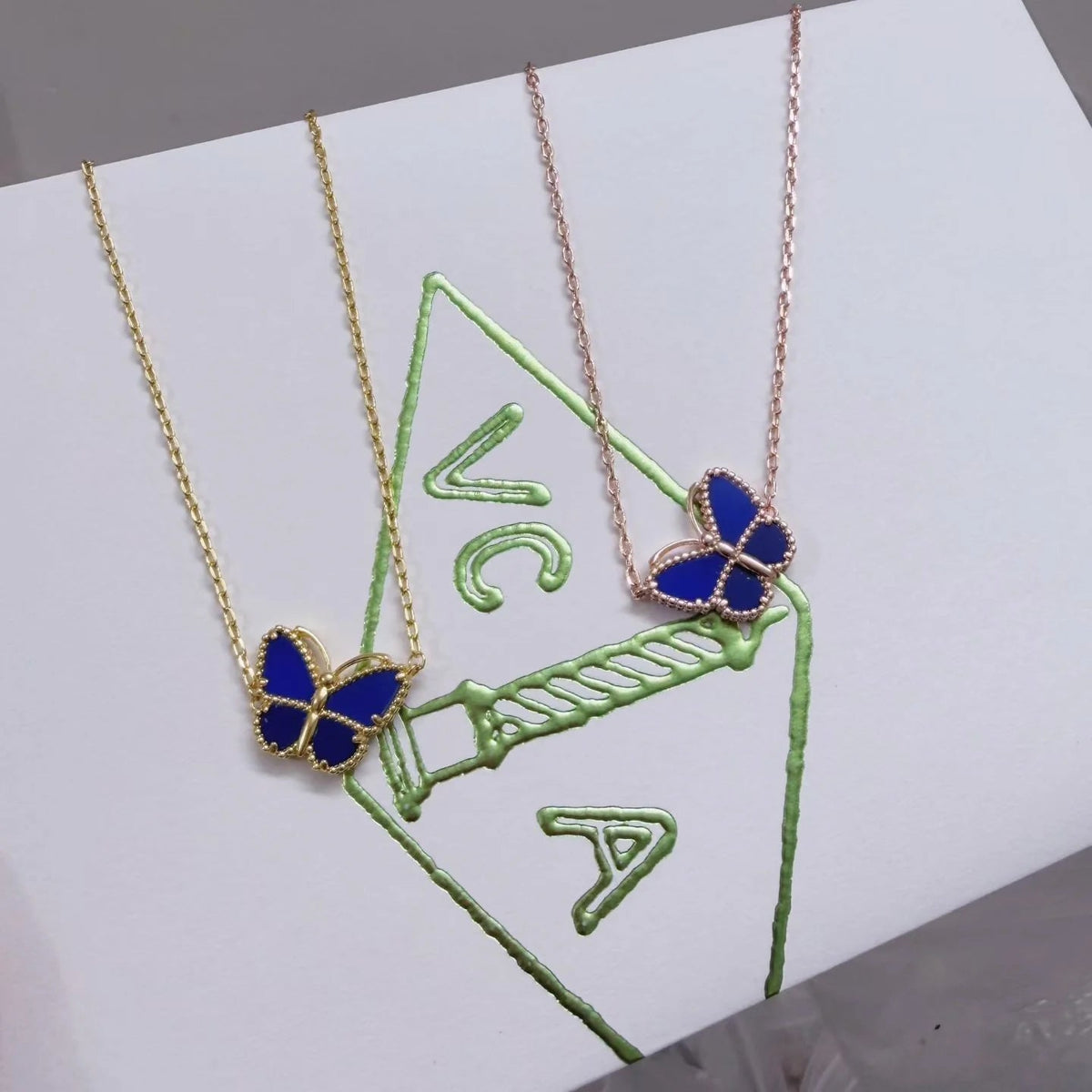 [Elara jewelsry] 2026 NEW LUCKY BUTTERFLY 1 MOTIFS NECKLACE