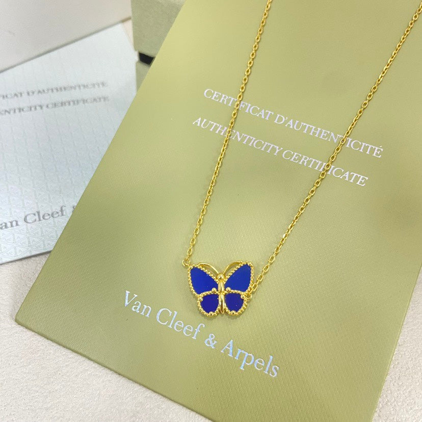 [Elara jewelsry] 2026 NEW LUCKY BUTTERFLY 1 MOTIFS NECKLACE