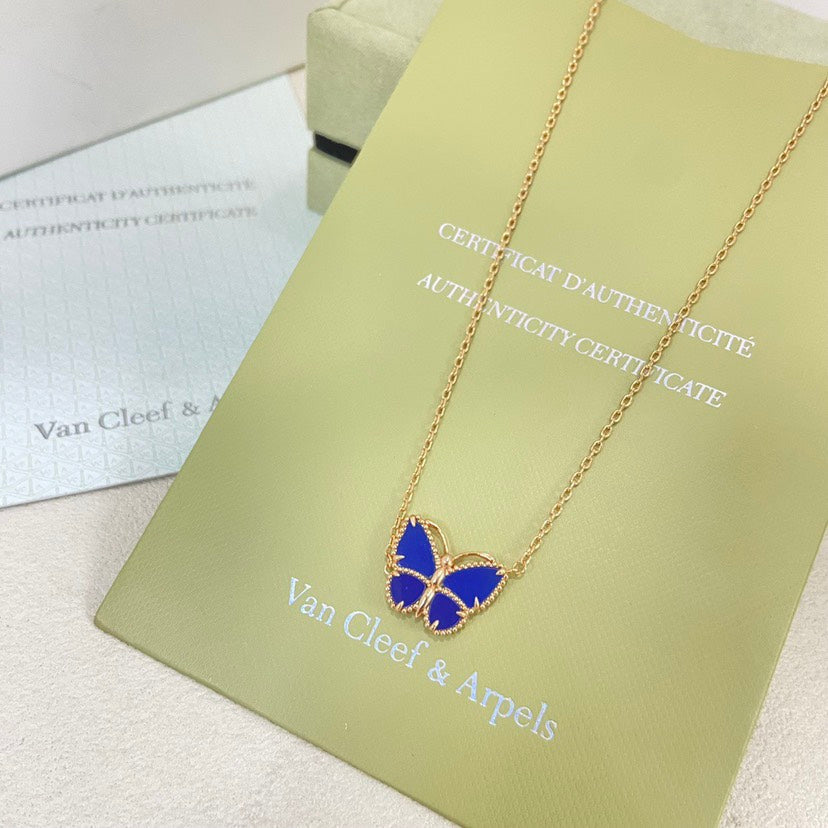 [Elara jewelsry] 2026 NEW LUCKY BUTTERFLY 1 MOTIFS NECKLACE