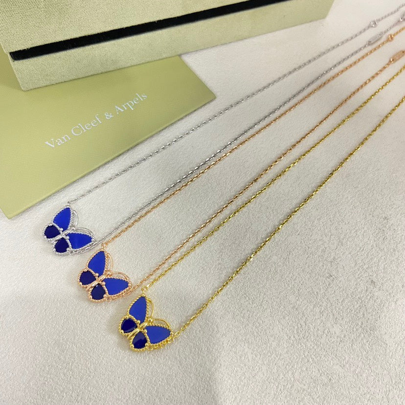 [Elara jewelsry] 2026 NEW LUCKY BUTTERFLY 1 MOTIFS NECKLACE