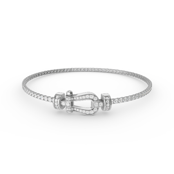 [Elara jewelsry ]FORCE  HORSESHOE  DIAMOND TENNIS BRACELET