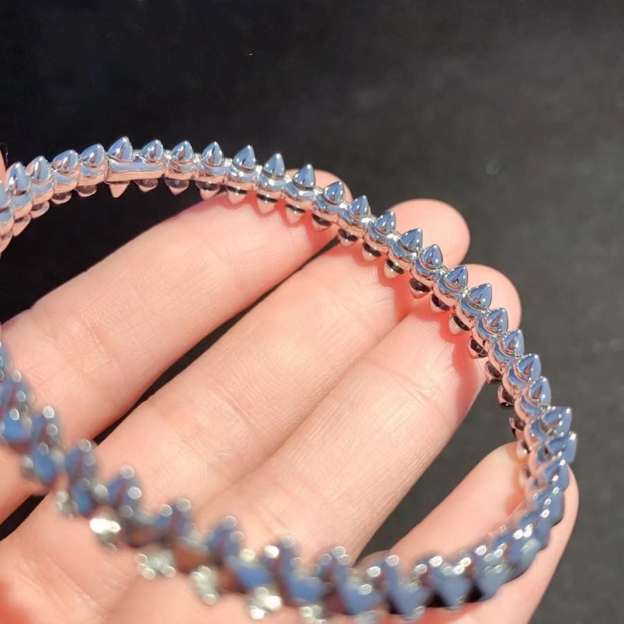 [Elara jewelsry ]CLASH SILVER BRACELET