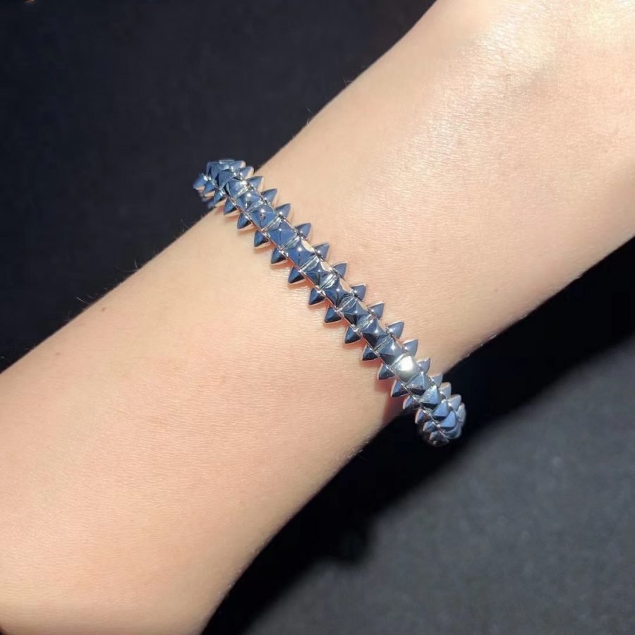 [Elara jewelsry ]CLASH SILVER BRACELET