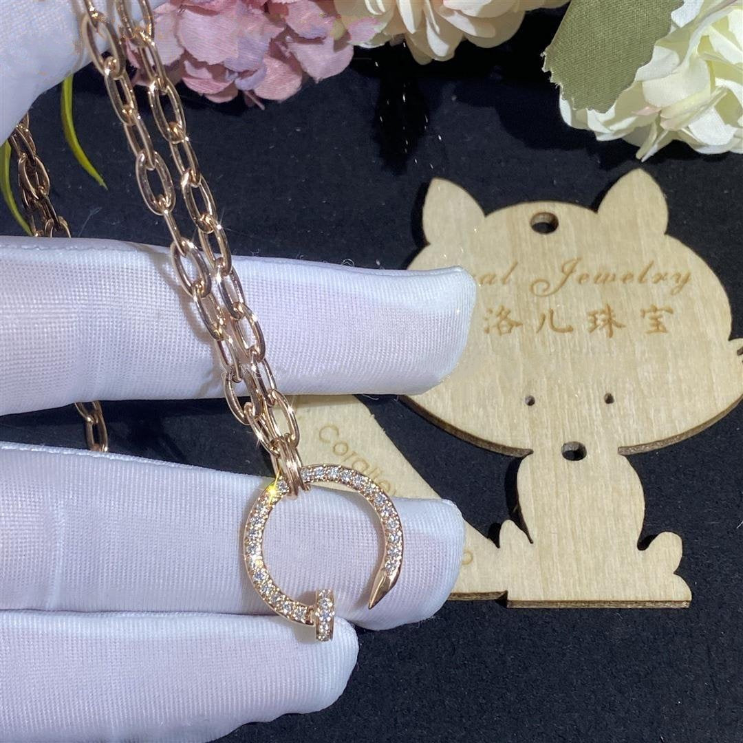 [Elara jewelsry ]JUSTE NECKLACE DIAMONDS