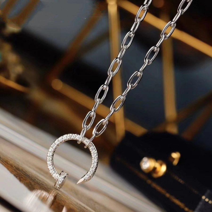 [Elara jewelsry ]JUSTE NECKLACE DIAMONDS