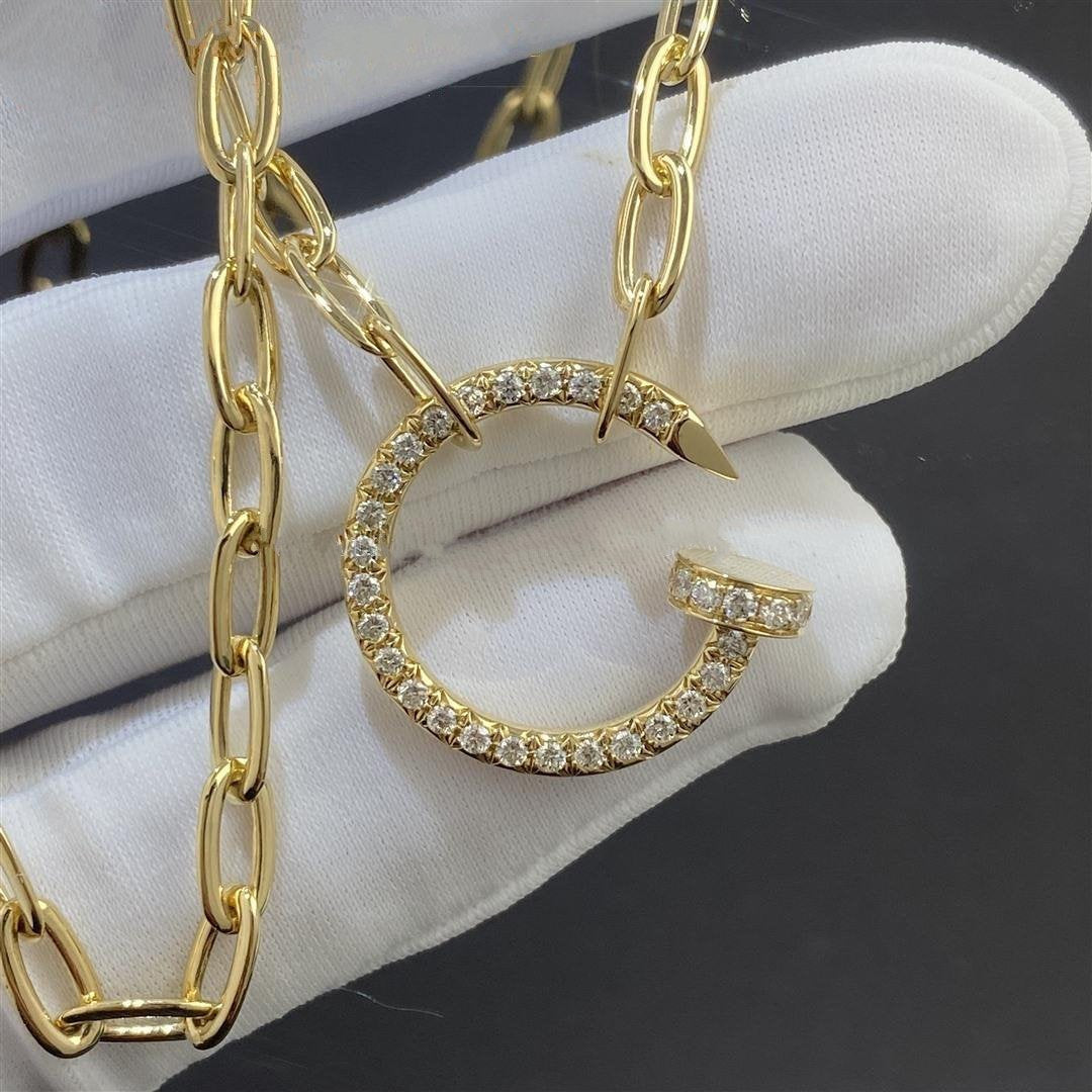 [Elara jewelsry ]JUSTE NECKLACE DIAMONDS