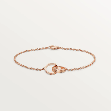 [Elara jewelsry ]LOVE BRACELET DOUBLE RING
