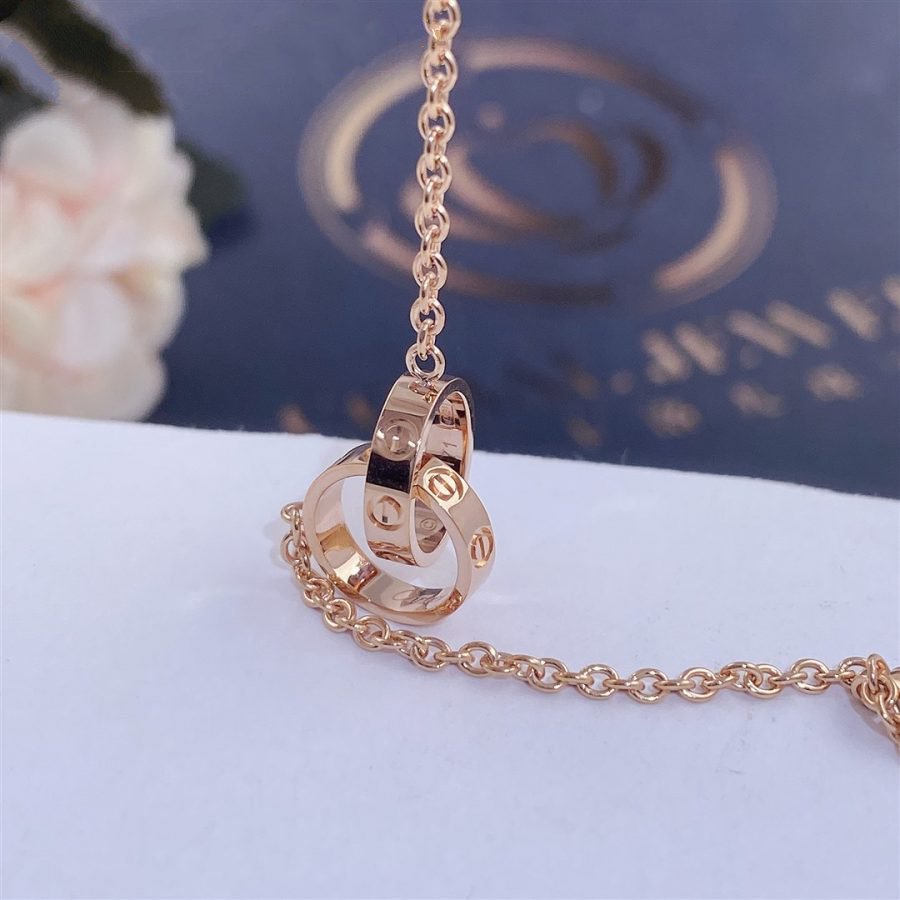 [Elara jewelsry ]LOVE BRACELET DOUBLE RING