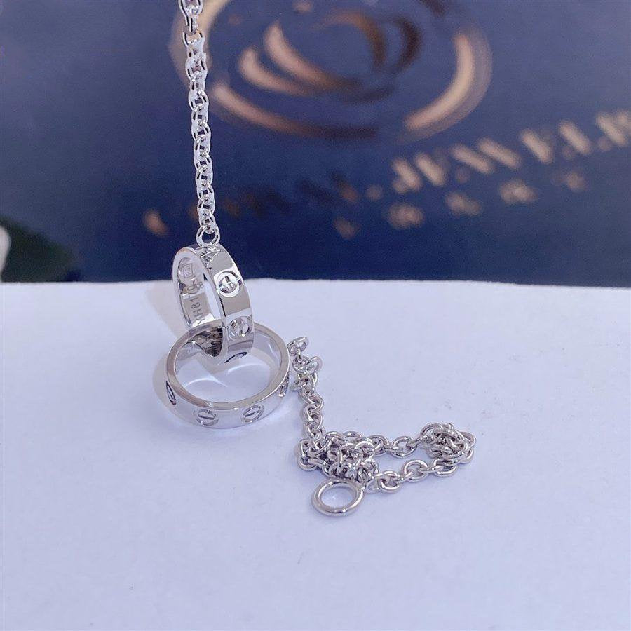 [Elara jewelsry ]LOVE BRACELET DOUBLE RING