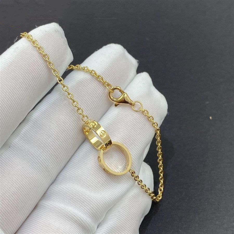 [Elara jewelsry ]LOVE BRACELET DOUBLE RING