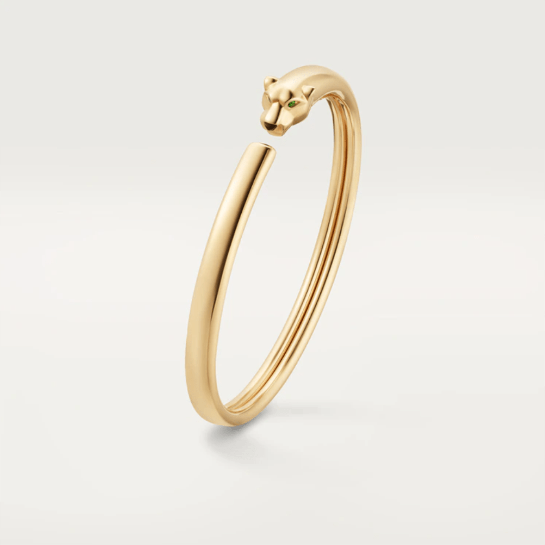 [Elara jewelsry ]PANTHERE GOLD OPEN BRACELET
