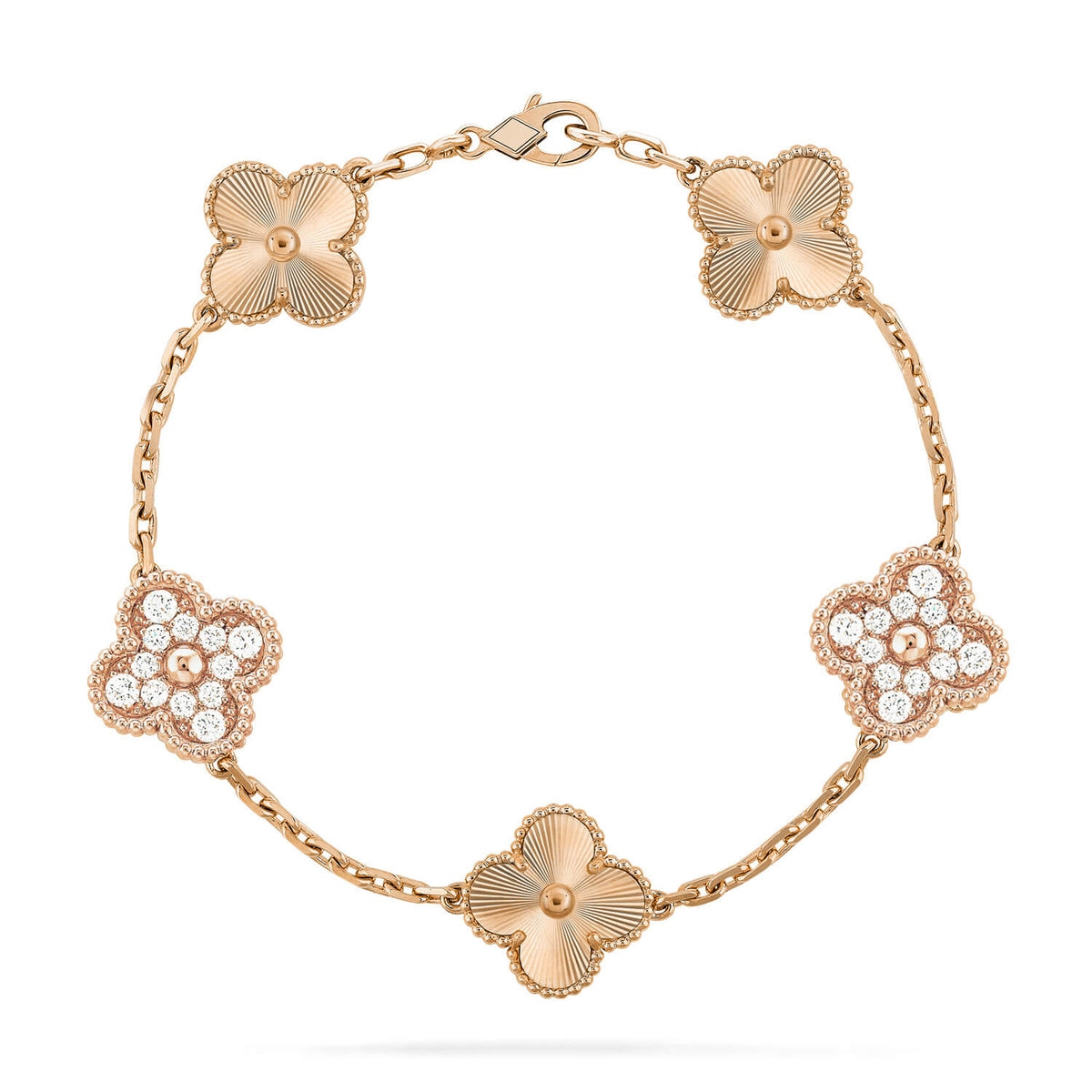 [Elara jewelsry ] CLOVER 5 MOTIF LASER BRACELET COLLECTION