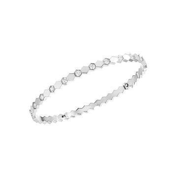 [Elara jewelsry ]BEE LOVE SILVER DIAMOND BRACELET