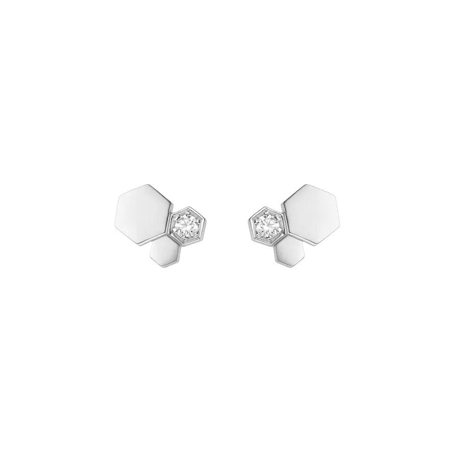 [Elara jewelsry ]BEE LOVE SILVER DIAMOND EARRINGS
