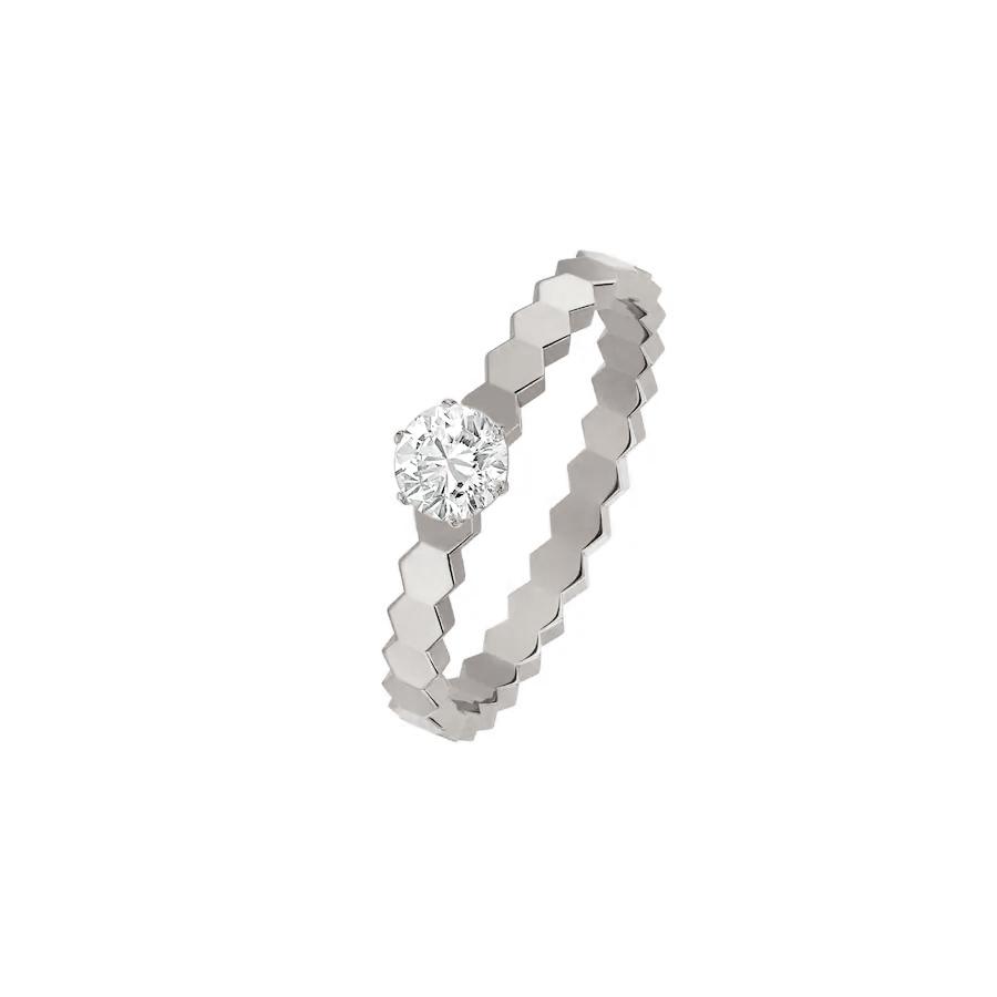 [Elara jewelsry ]BEE LOVE RING SILVER 1 DIAMOND