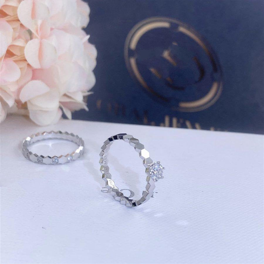 [Elara jewelsry ]BEE LOVE RING SILVER 1 DIAMOND