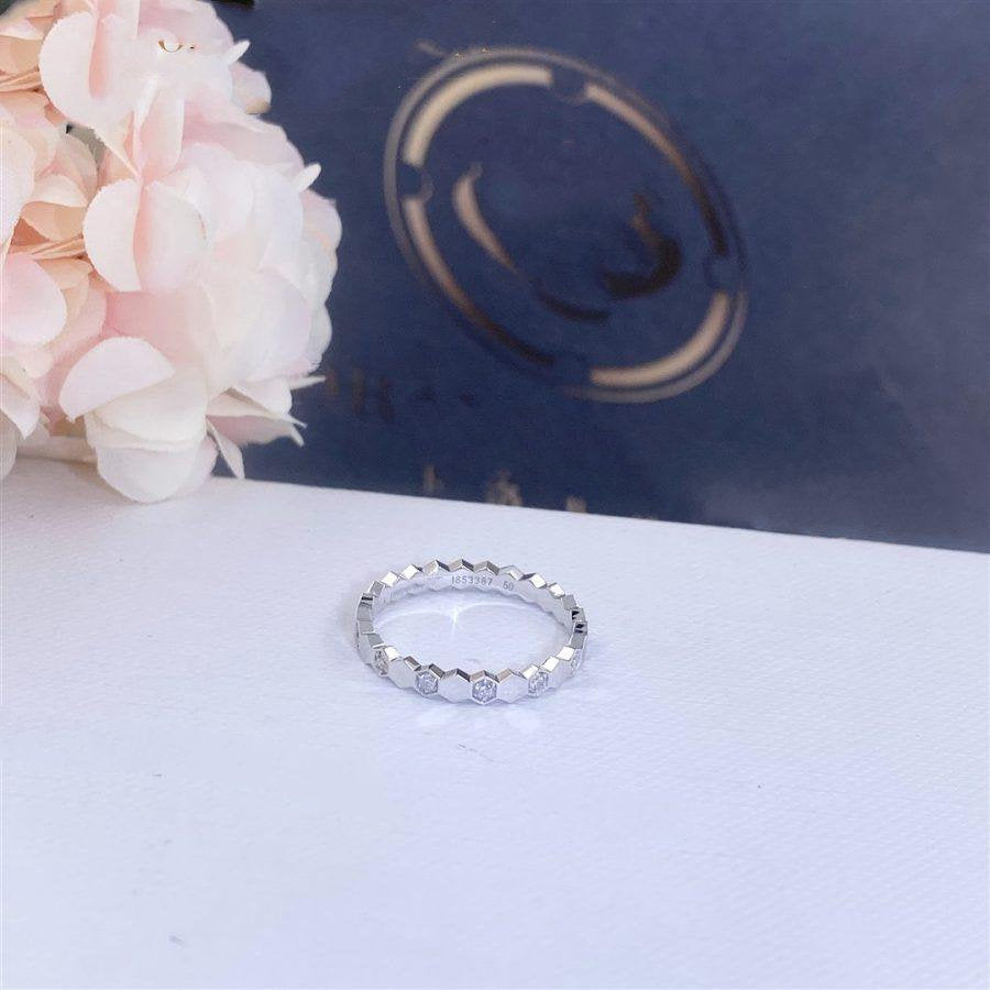 [Elara jewelsry ]BEE LOVE RING SILVER DIAMOND