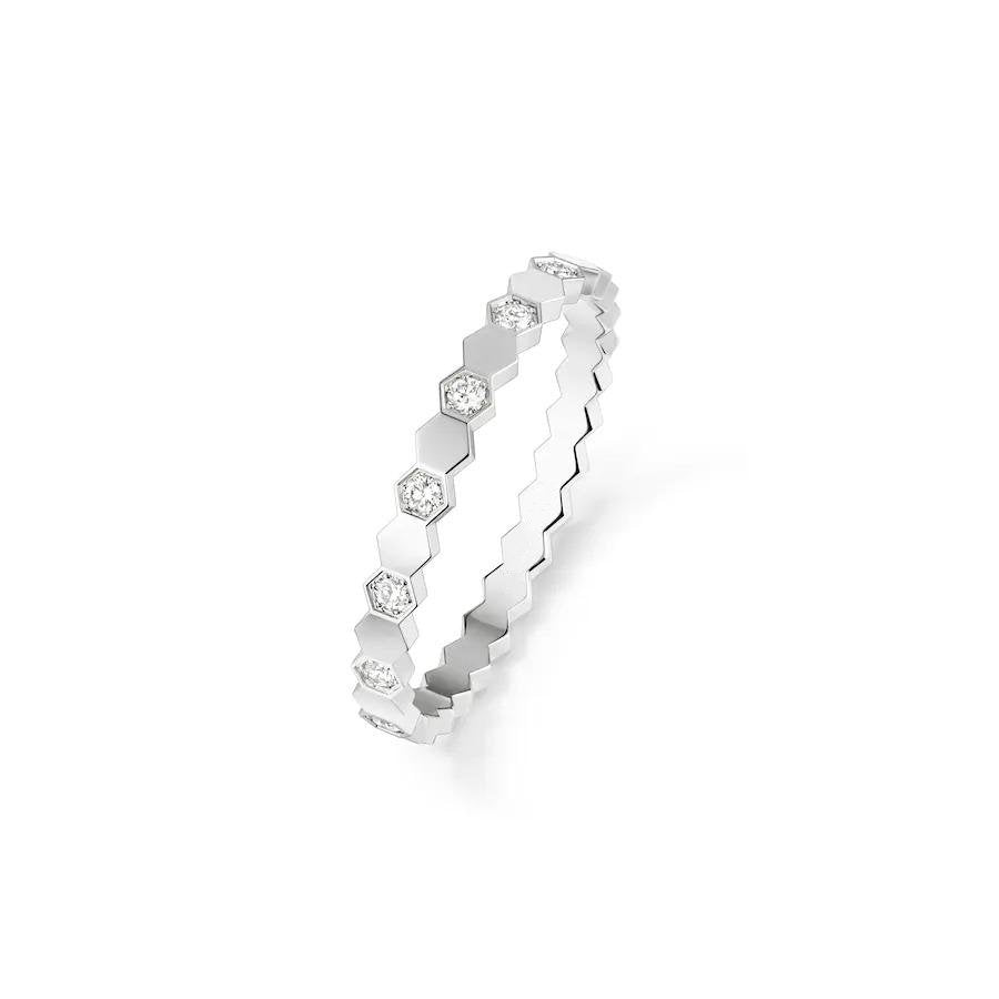 [Elara jewelsry ]BEE LOVE RING SILVER DIAMOND