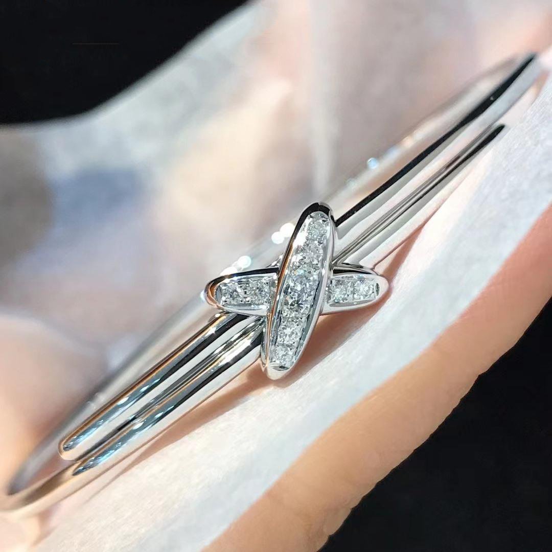 [Elara jewelsry ]JEUX DE BRACELET SILVER DIAMONDS
