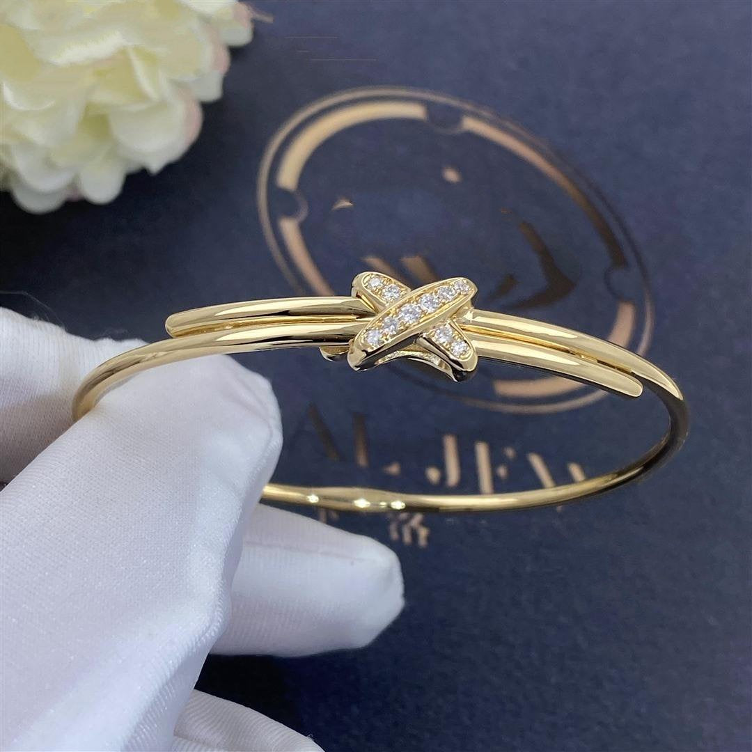 [Elara jewelsry ]JEUX DE BRACELET GOLD DIAMONDS