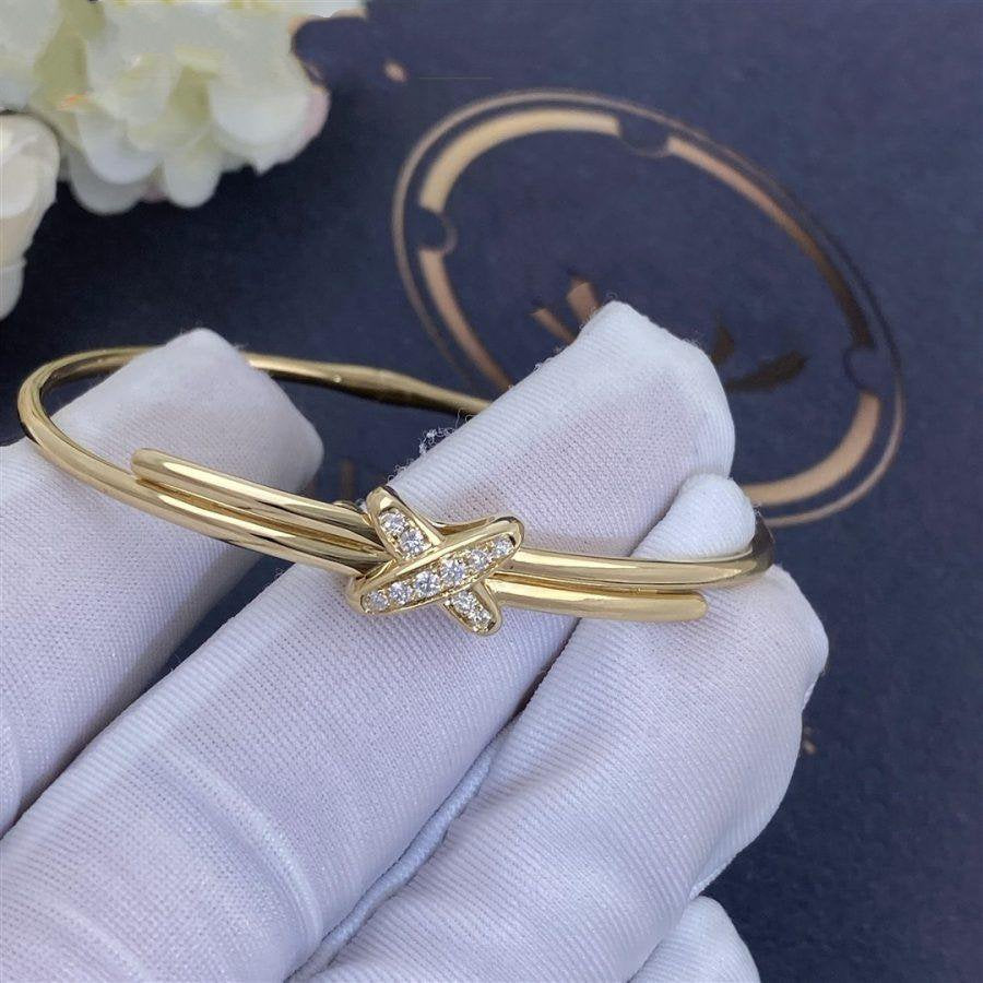 [Elara jewelsry ]JEUX DE BRACELET GOLD DIAMONDS