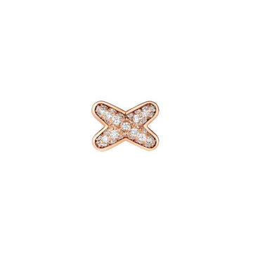 [Elara jewelsry ]JEUX DE PINK GOLD DIAMOND EARRINGS
