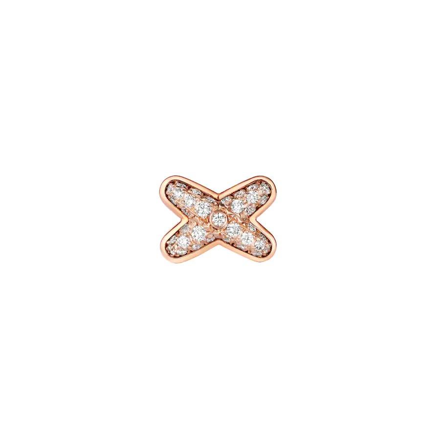[Elara jewelsry ]JEUX DE PINK GOLD DIAMOND EARRINGS