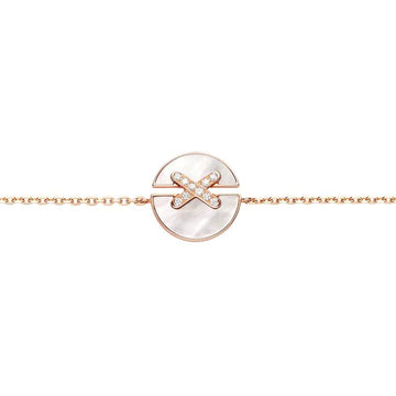[Elara jewelsry ]JEUX DE BRACELET MOP PINK GOLD DIAMONDS