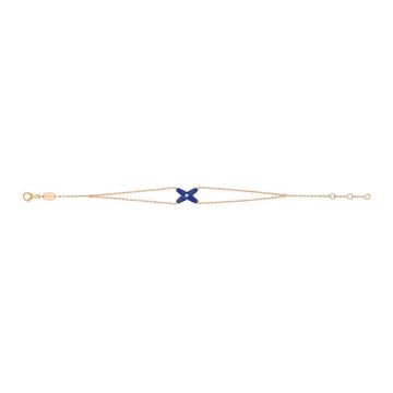 [Elara jewelsry ]Hollow Design Four-Leaf Clover Flower Shape Bracelet
