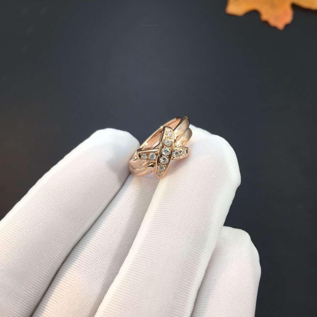 [Elara jewelsry ]JEUX DE PINK GOLD DIAMOND RING