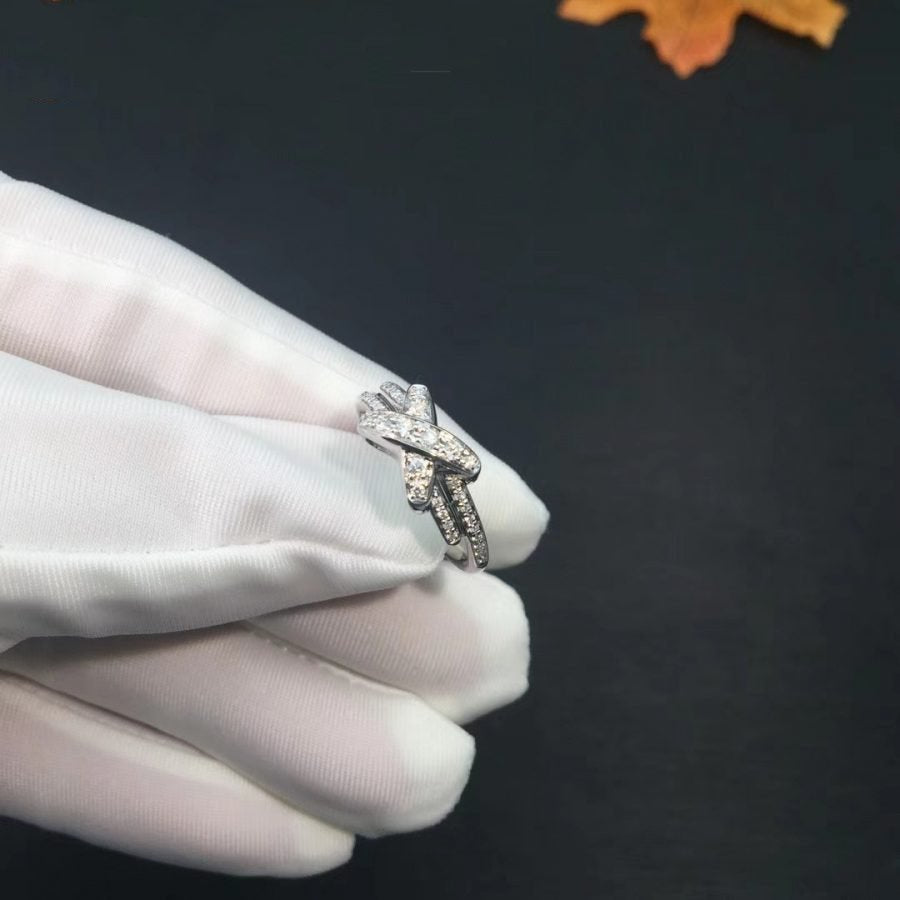 [Elara jewelsry ]JEUX DE SILVER DIAMOND RING