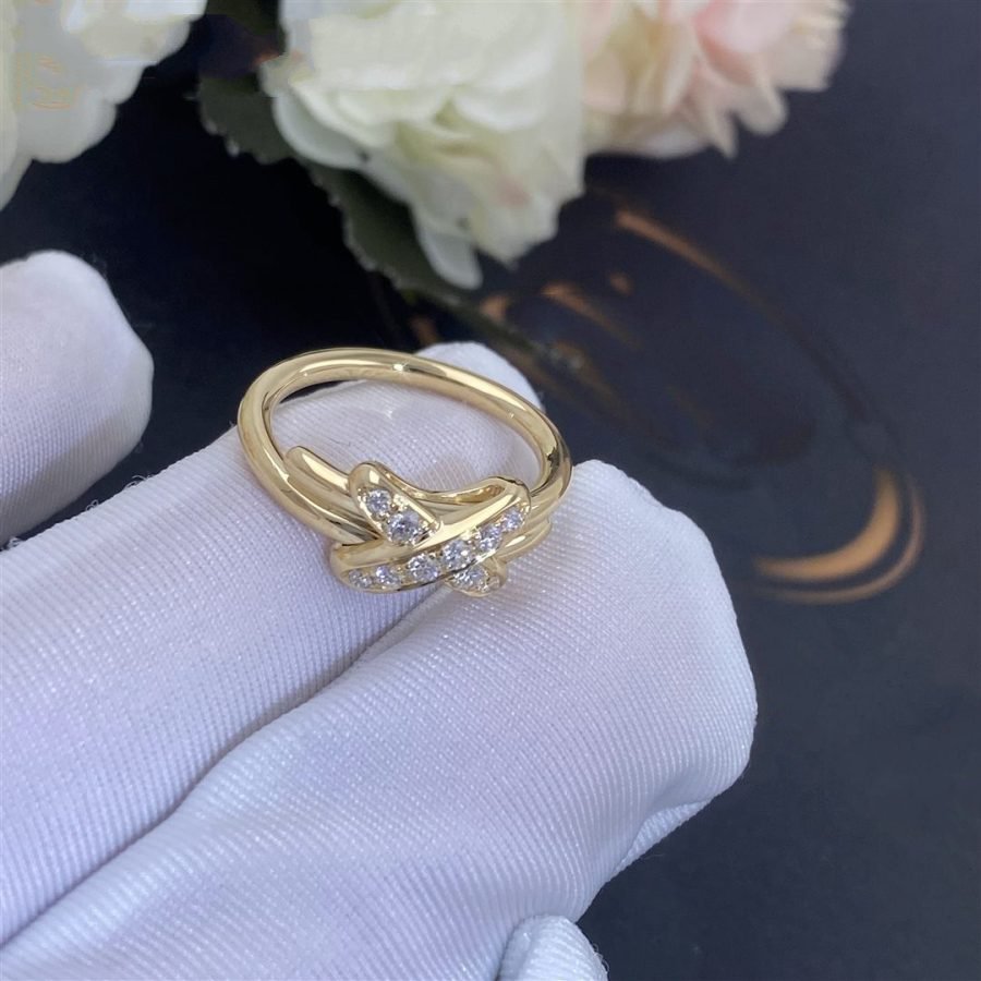 [Elara jewelsry ]JEUX DE GOLD DIAMOND RING