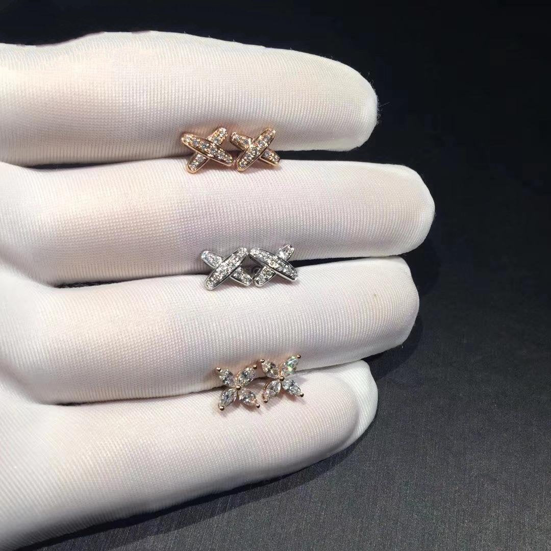 [Elara jewelsry ]JEUX DE DIAMOND EARRINGS