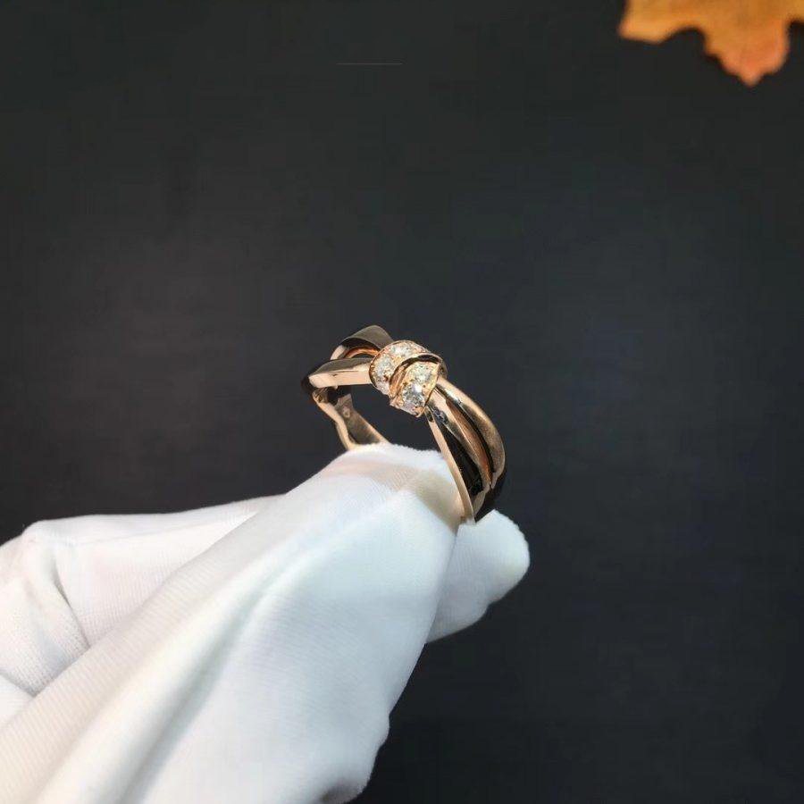 [Elara jewelsry ]LIENS RING PINK GOLD DIAMOND