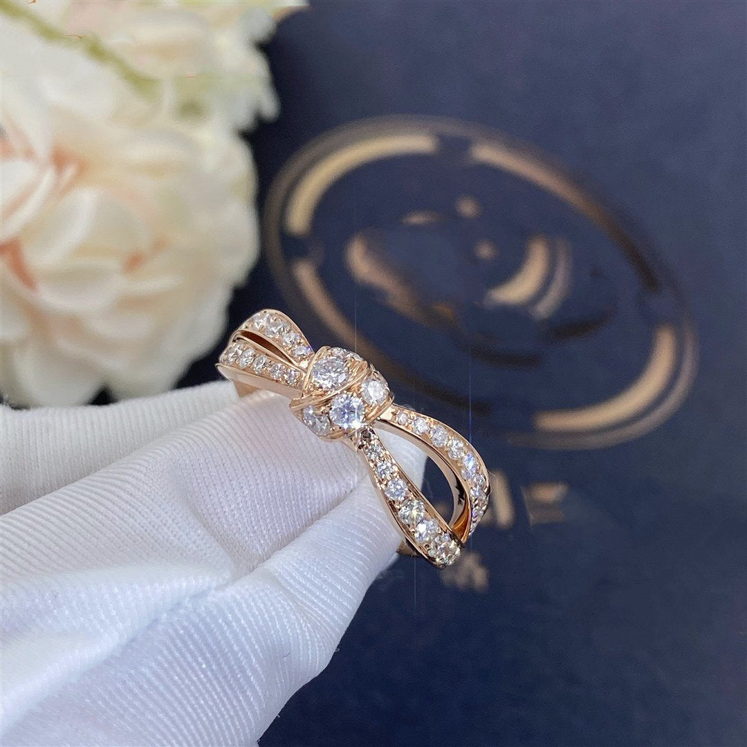 [Elara jewelsry ]LIENS PINK GOLD DIAMOND RING
