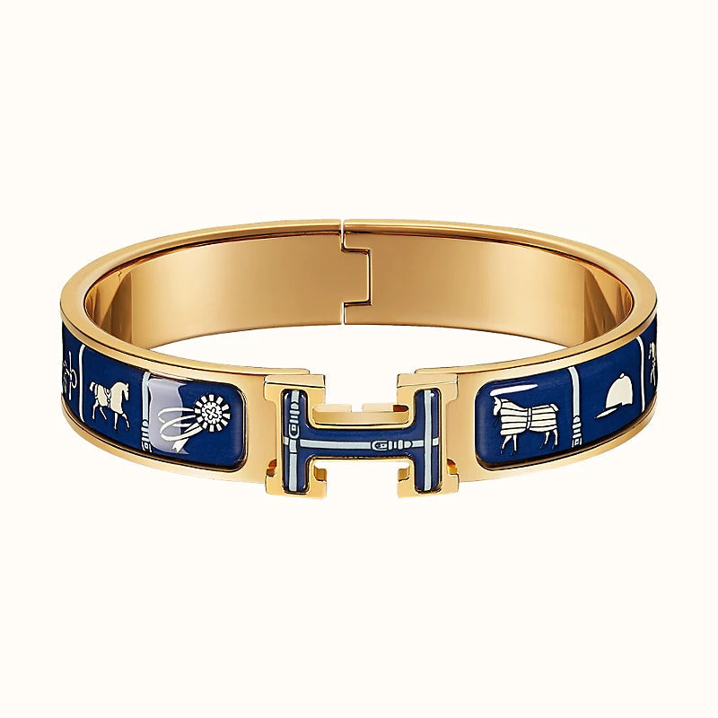 [Elara jewelsry ]H COUVERTURES DARK BLUE BRACELET