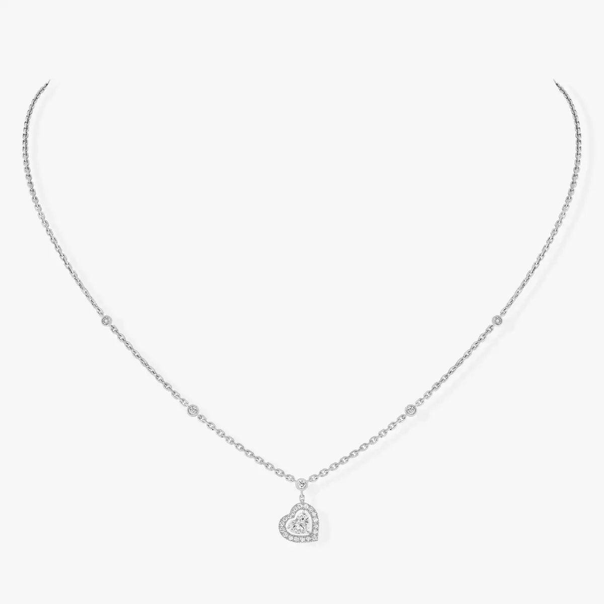 [Elara jewelsry]Diamond Necklace Joy C_ur