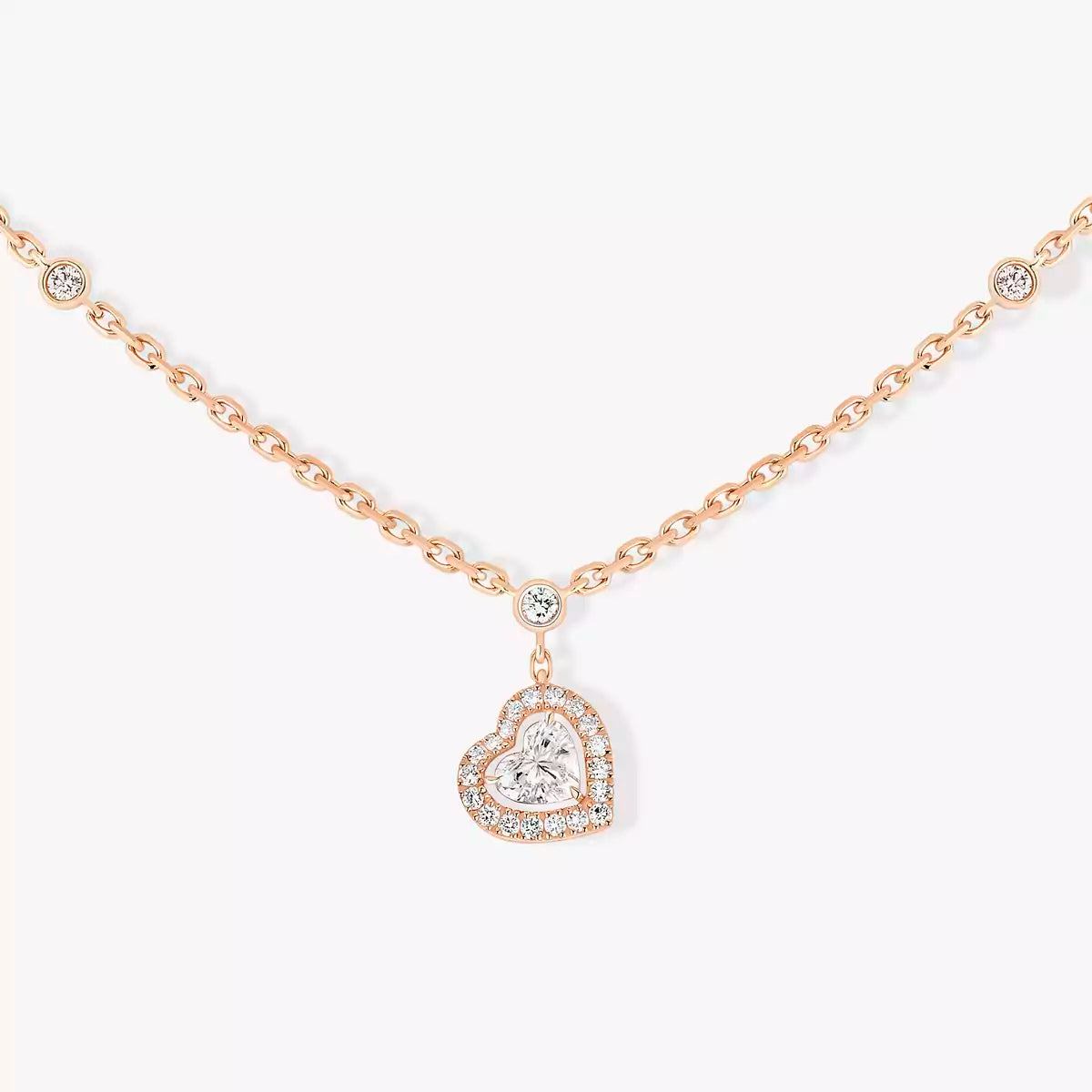 [Elara jewelsry]Diamond Necklace Joy C_ur
