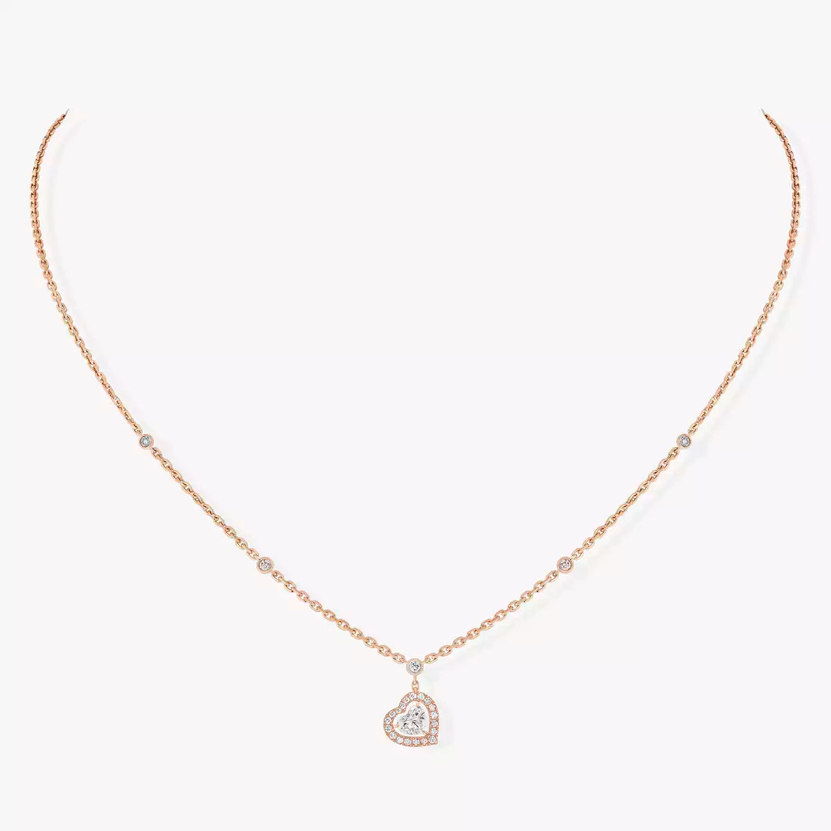 [Elara jewelsry]Diamond Necklace Joy C_ur