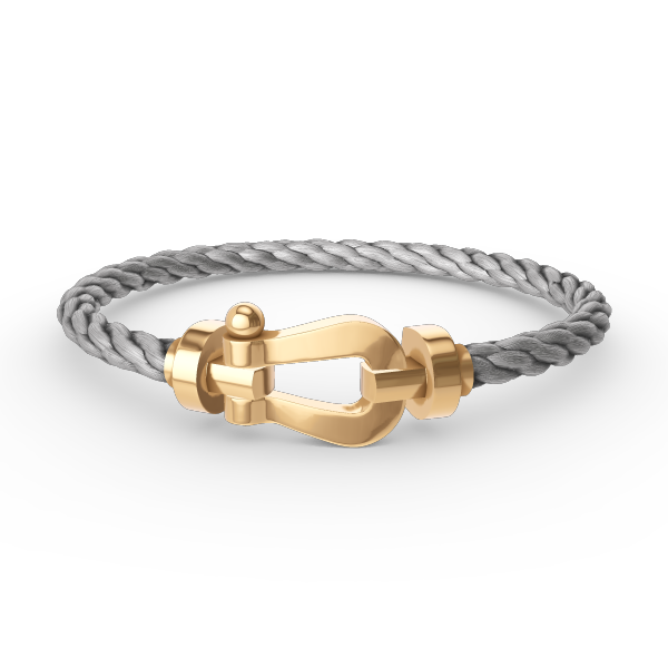[Elara jewelsry ]FORCE LARGE HORSESHOE NO DIAMOND BRACELET GOLD