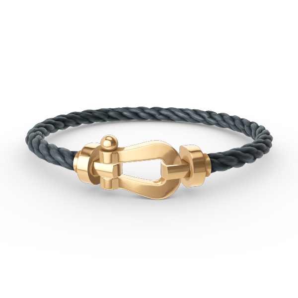 [Elara jewelsry ]FORCE LARGE HORSESHOE NO DIAMOND BRACELET GOLD